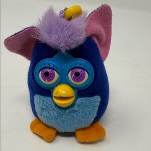 Furby Plush McDonald’s Toy Keychain 2009 Happy Meal Prize